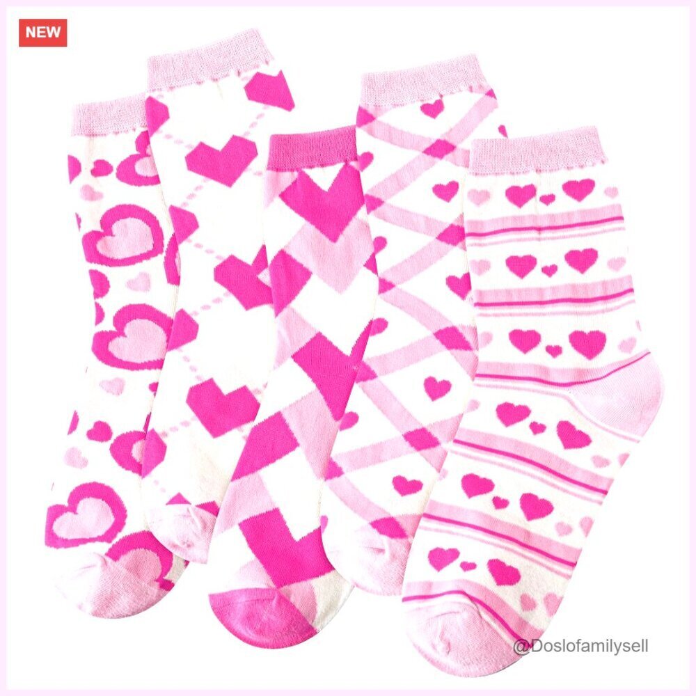 Crew Socks Cotton Calf Height Comfortable Everyday Wear Giftable